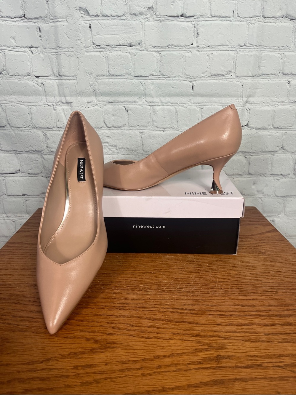 Nine West Women's Ariella High Heels Light Natural - Size 11 Medium